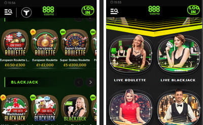 888 Casino Mobile App