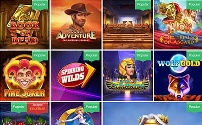Ahti Games Casino Slot Selection
