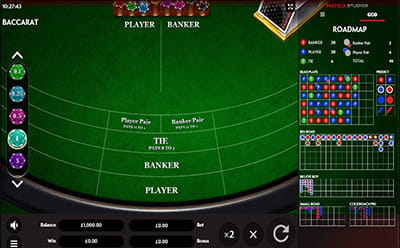 Baccarat at Arctic Spins