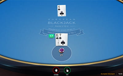 Barbados Blackjack Selection