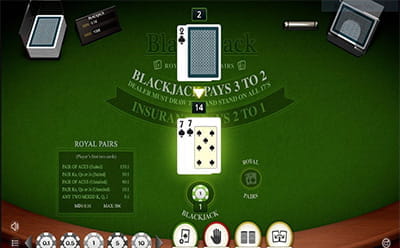 Betiton Royal Pairs Blackjack