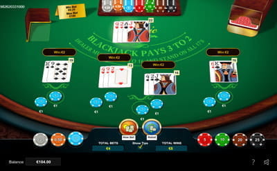 Classic Blackjack Game Provided by NeoGames.