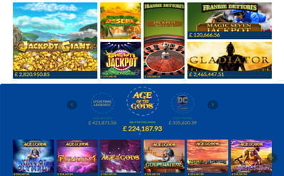 Coral Casino Jackpot Games