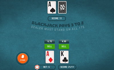 Blackjack at DrueckGlueck Casino