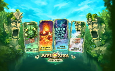Explosion Slot Game played at 21 Casino