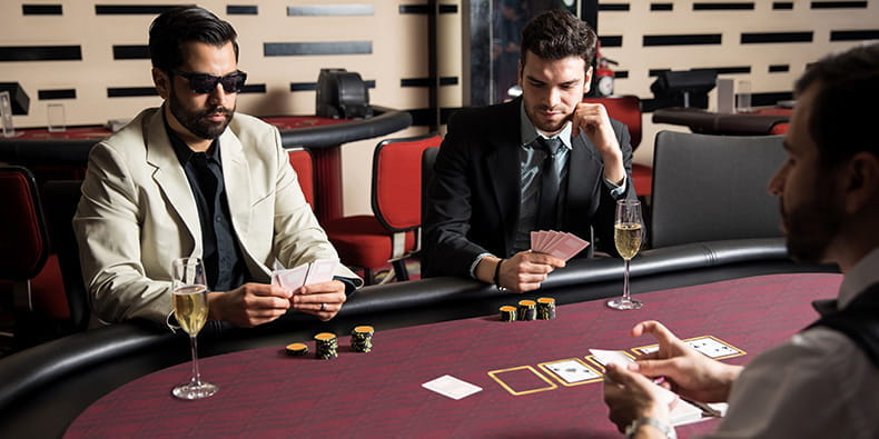 Gentleman Drinking on a Gaming Table