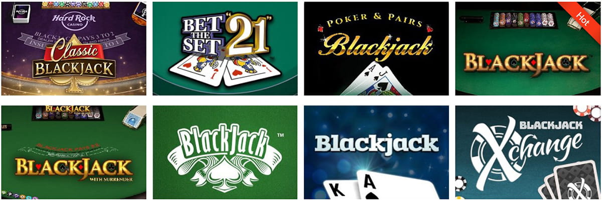 The Table Games Catalog in Hard Rock Bet in NJ