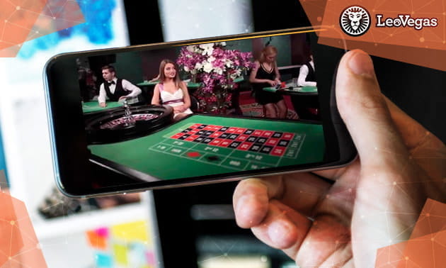 Live Roulette Game at LeoVegas