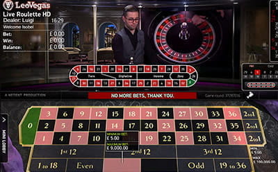 This is How Bet Limits Are Shown in Live Roulette Pro