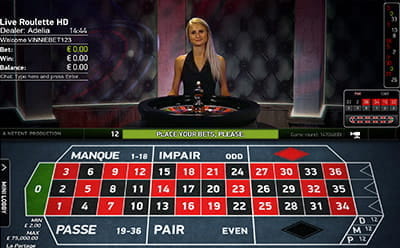 NetEnt's Live French Roulette La Partage