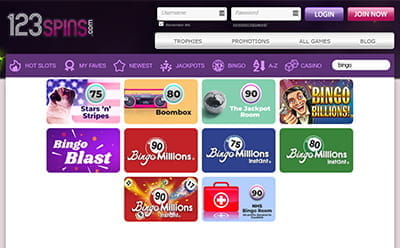 Other Games at 123 Spins Casino