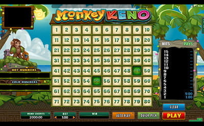 Other Games at Sloty - Monkey Keno
