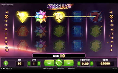 Starburst Slot at Sloty