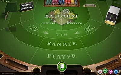 Spinit Casino Table Games Selection