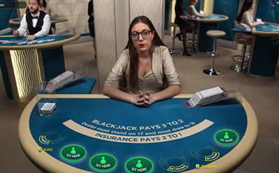 Spinit Live Casino Selection