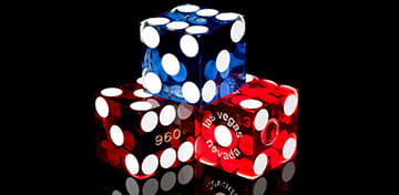 Set of Dice as A Vegas-Themed Gift
