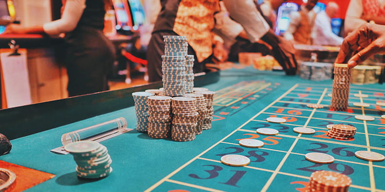 Circa Casino Las Vegas Roulette Table in Play