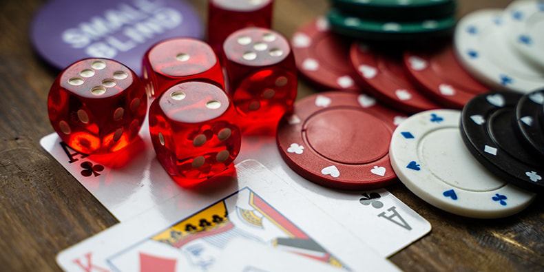 Cards, dice, and casino ship